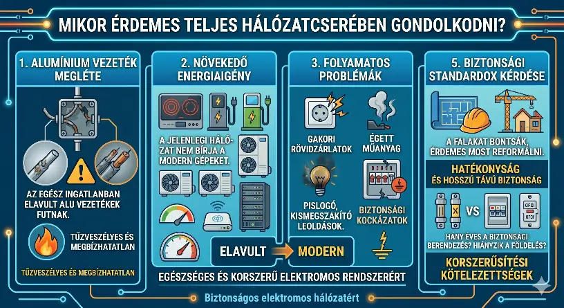 Honnan tudom, hogy alumínium vezeték van a falban?