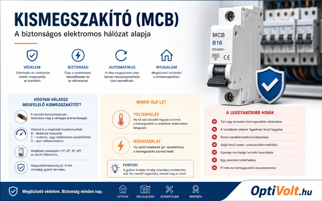 Mi is az a kismegszakító (MCB)?