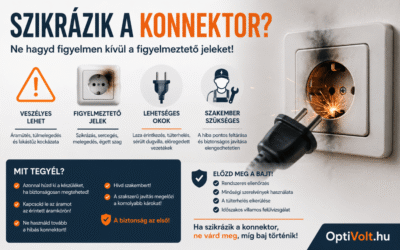 Miért szikrázik a konnektor?