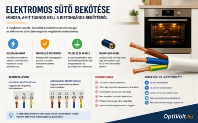Milyen vezeték kell elektromos sütőhöz?