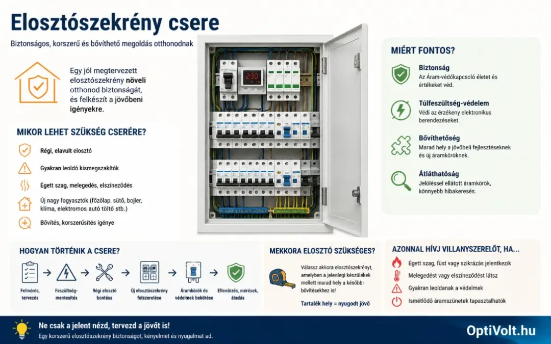 Mikor szükséges új elosztószekrény?