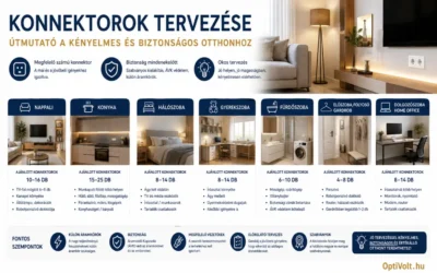 Mennyi konnektor szükséges egy lakásban?