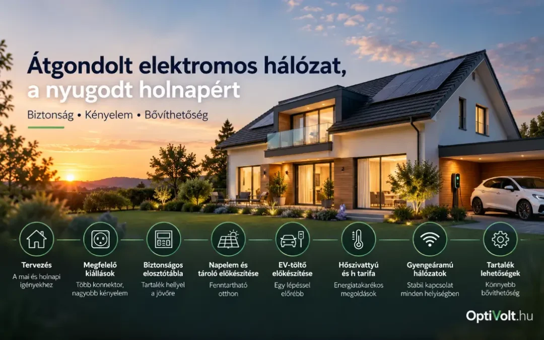 Hogyan tervezz elektromos hálózatot új építésű házhoz?