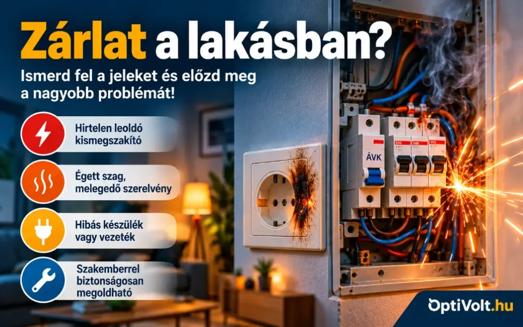 Zárlat felismerése